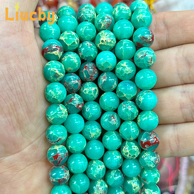 Women Accessories For Hand - İmitasyon Yeşil İmparator Çam El Yapımı