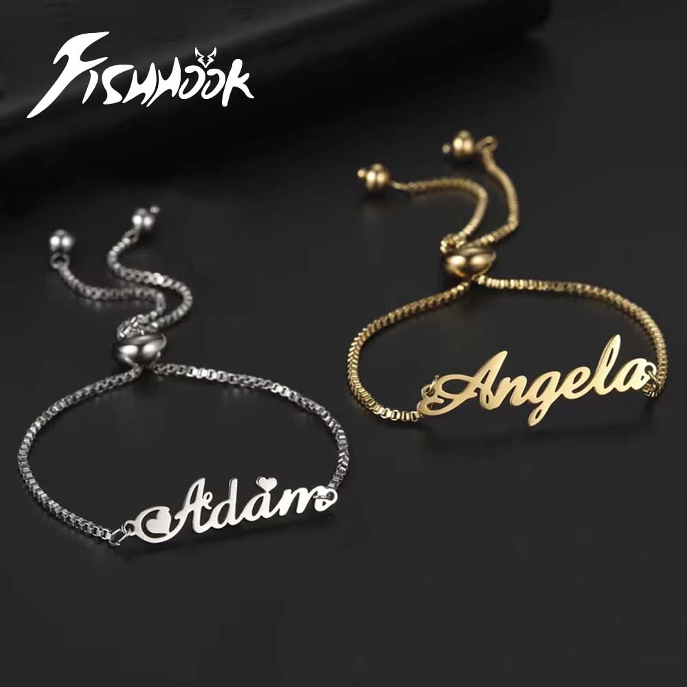 Women Accessories Gift Box - Çift Kişiselleştirilmiş İsim Bileklik Kadın Erkek