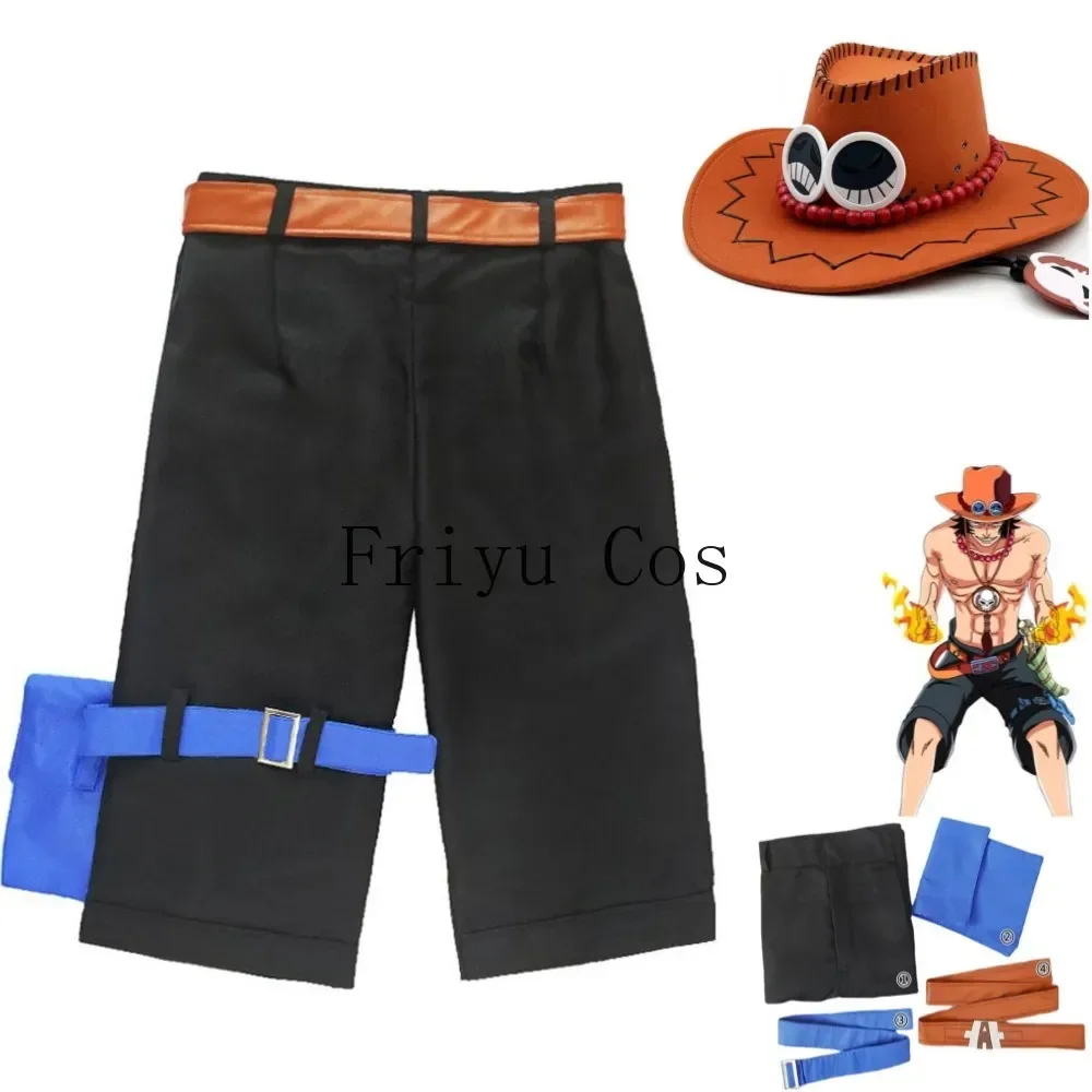 Women Accessories Products - Anime Portgas·D· Ace Cosplay Kostüm Beyazsakal