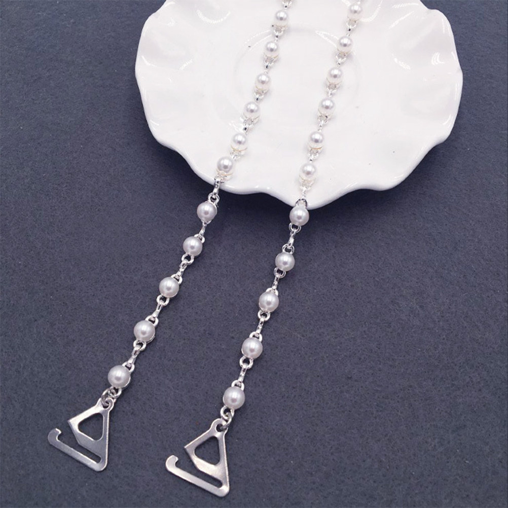 Women'S Clothing And Accessories - 1 Çift İnci Sütyen Askısı Gül