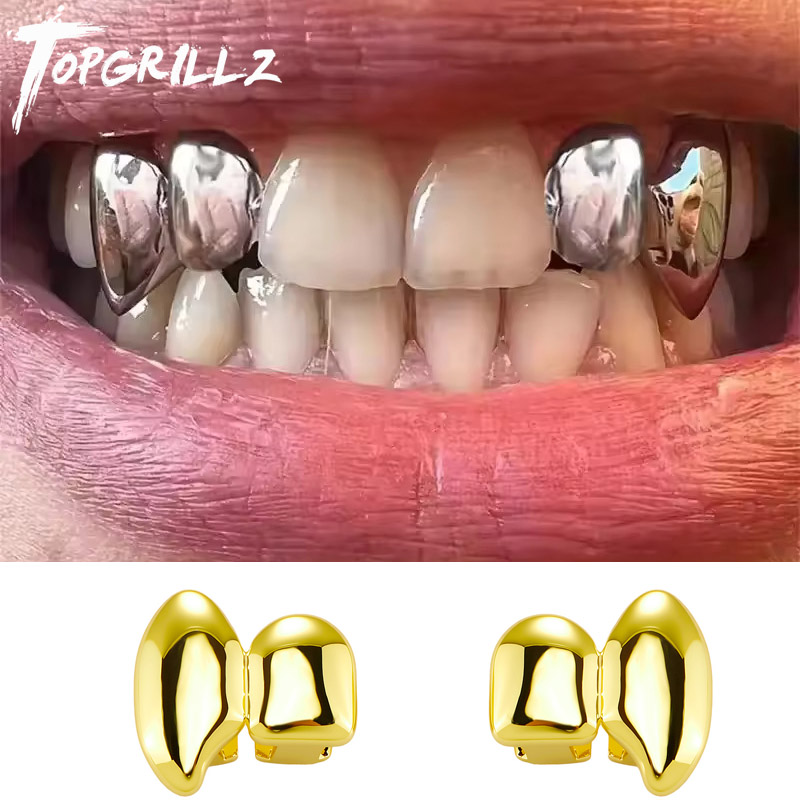 Women'S Vampire Accessories - TOPGRILLZ Vampir DIY Çift Diş Kaplaması