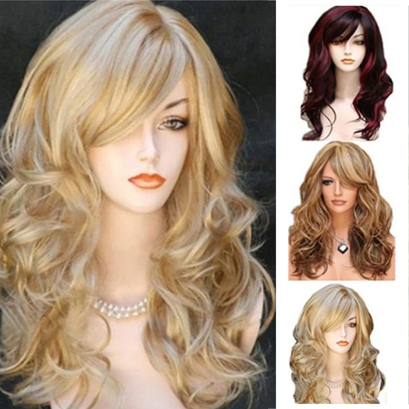 Women'S Clothing And Accessories - Kadınlar İçin Kabarık Büyük Dalgalı Uzun