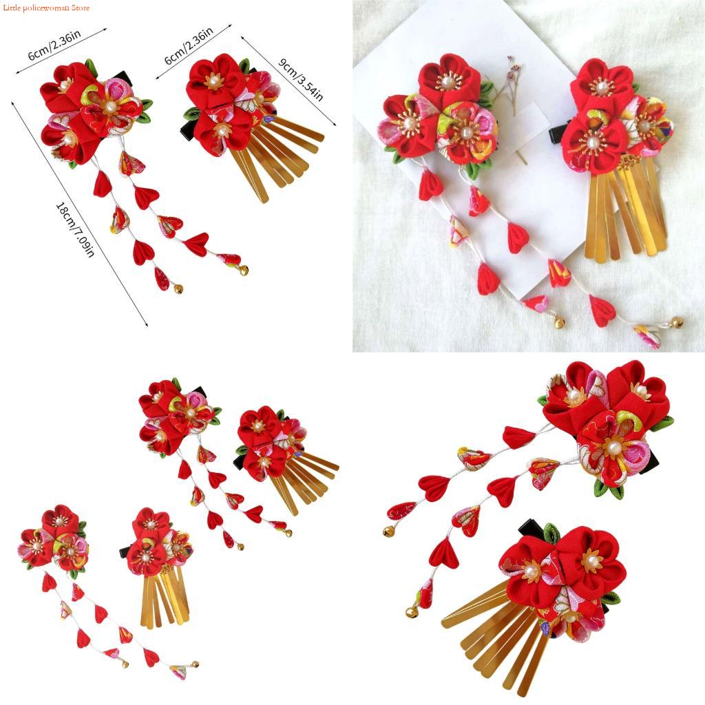 Women Accessories Description - F92D Geleneksel Japon Stilleri Kumaş Çiçek