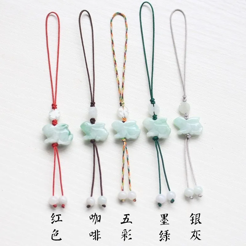 Women Accessories For Hand - Özelleştirme doğal zümrüt çin tavşan DIY