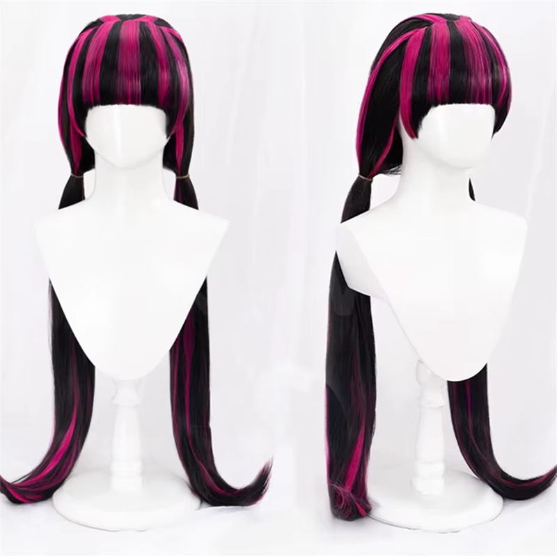 Women'S Vampire Accessories - Draculaura Cosplay Peruk Anime Kadın Cadılar