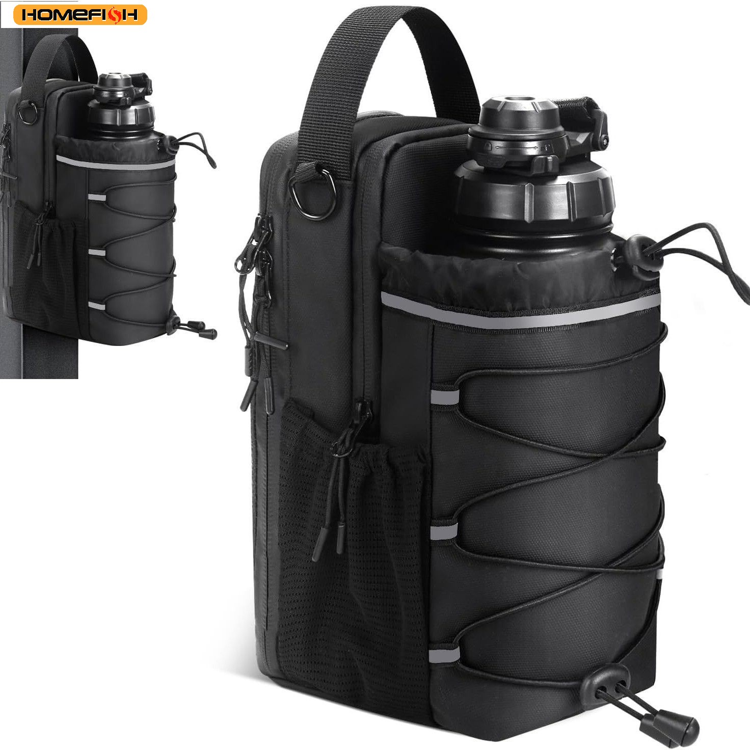Women'S Exercise Accessories - Taşınabilir Manyetik Su Şişesi Crossbody tek
