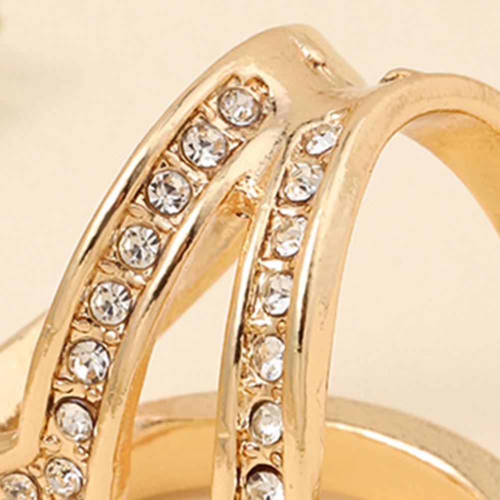 Women'S Korean Accessories - Eşarp Halkası Eşarp Düğmesi Üç Halkalı