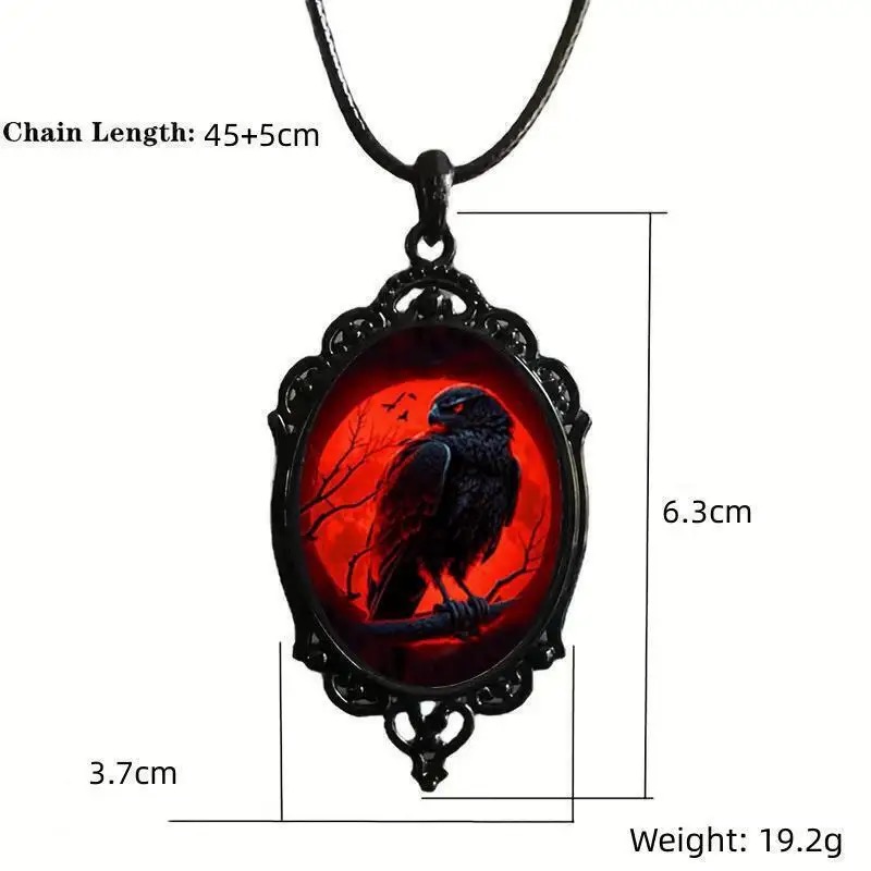 Gotik Vampir Baykuş Cameo Koly - Women'S Vampire Accessories incelemesi ve fiyatı