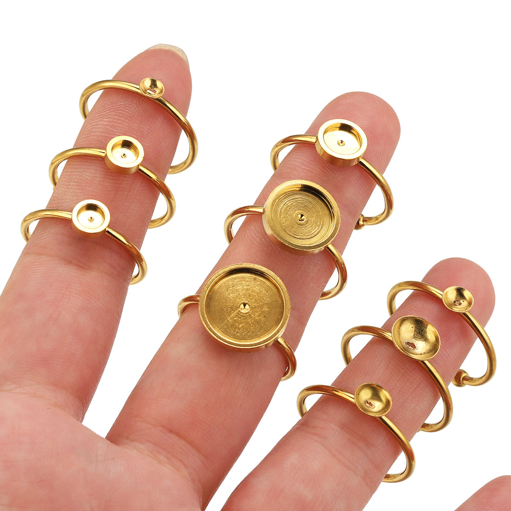 10 adet Paslanmaz Çelik Yuvarl - Ring Set Adjustable incelemesi ve fiyatı