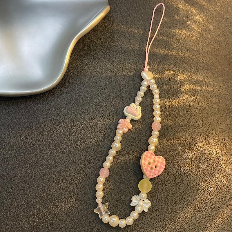 Şirin Kore Pembe Düğmeli 3D Bo - Women'S Korean Accessories incelemesi ve fiyatı