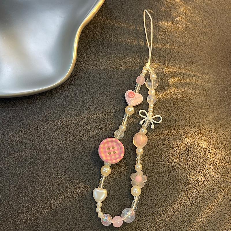 Şirin Kore Pembe Düğmeli 3D Bo - Women'S Korean Accessories incelemesi ve fiyatı