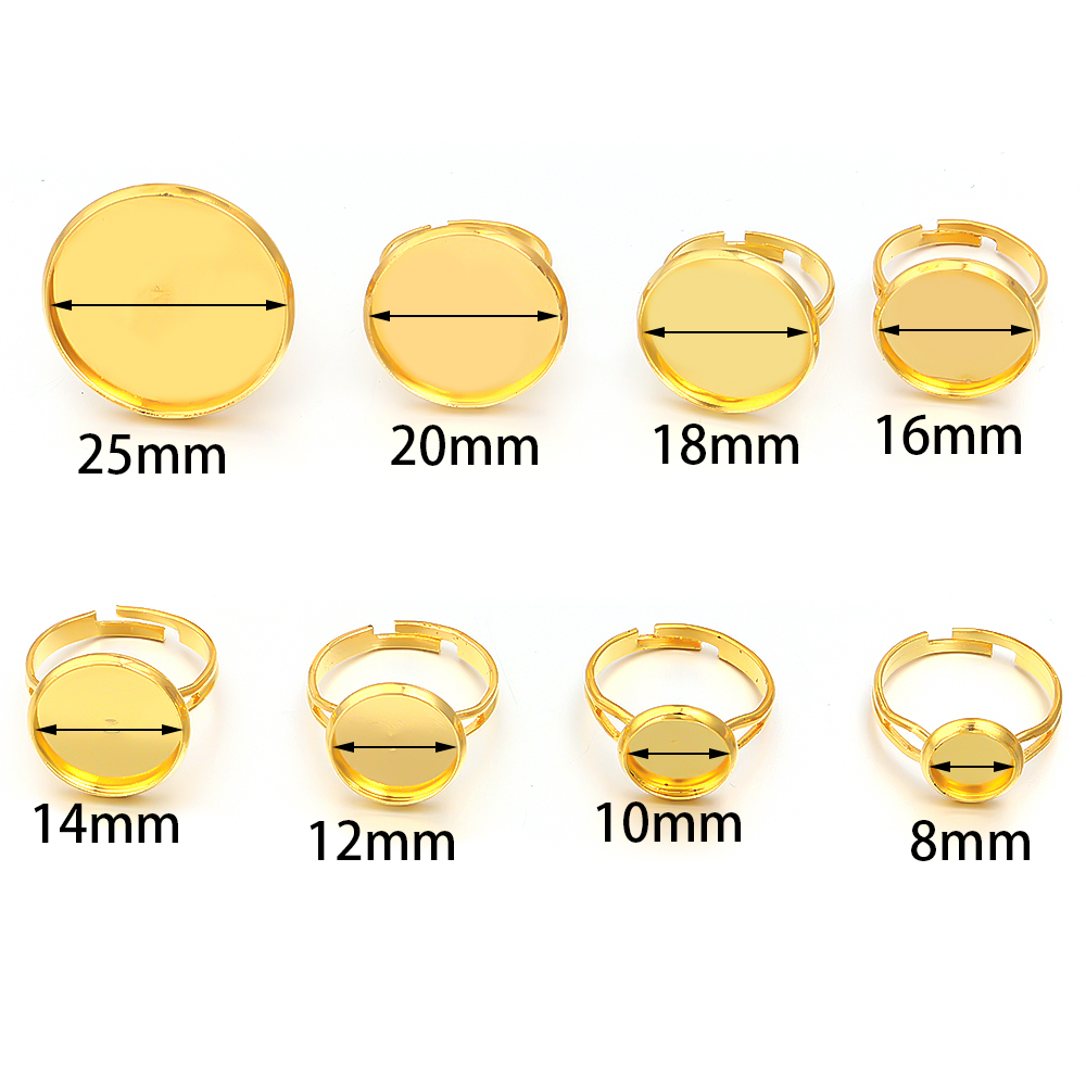 10 adet/grup Ayarlanabilir Boş - Ring Set Adjustable incelemesi ve fiyatı