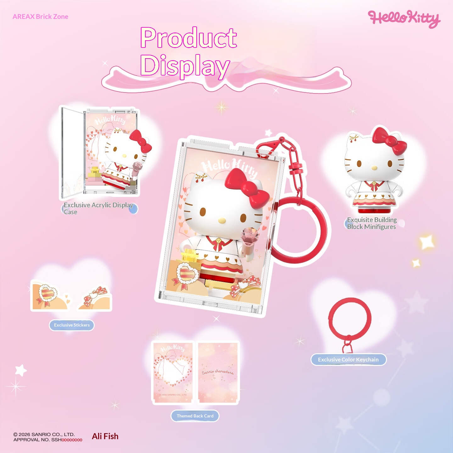 Areax Sanrio Karakterleri Yapı - Women Accessories Gift Box incelemesi ve fiyatı