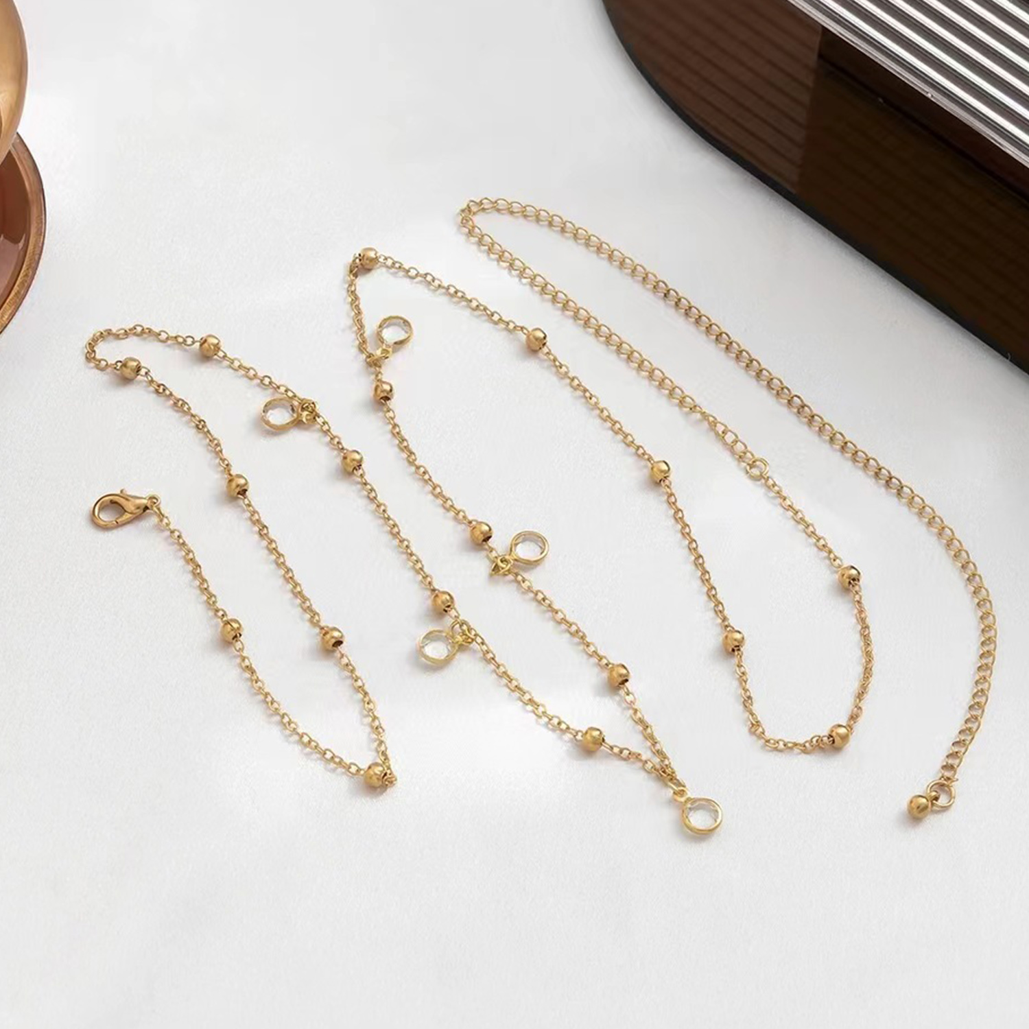 Trendy minimalizm göbek zincir - Women Accessories Dropshipping incelemesi ve fiyatı