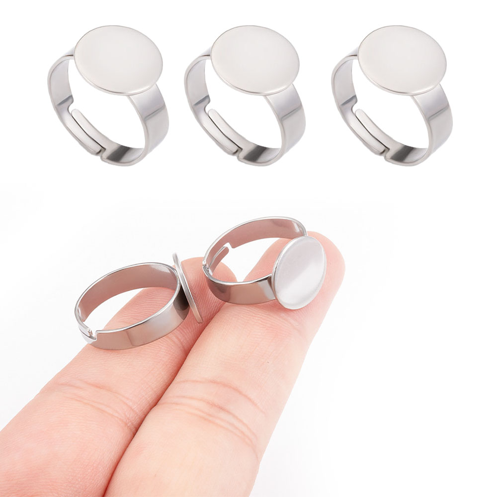10 adet paslanmaz çelik yüzükl - Ring Set Adjustable incelemesi ve fiyatı