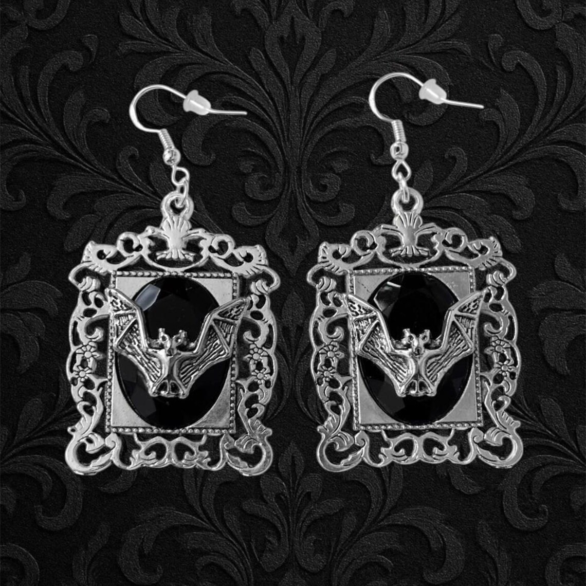 Vampir yarasa küpeleri, Gotik  - Women'S Vampire Accessories incelemesi ve fiyatı