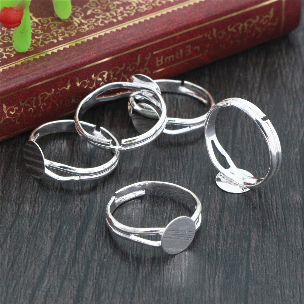 6/8/10/12mm 10 adet Gümüş Kapl - Ring Set Adjustable incelemesi ve fiyatı