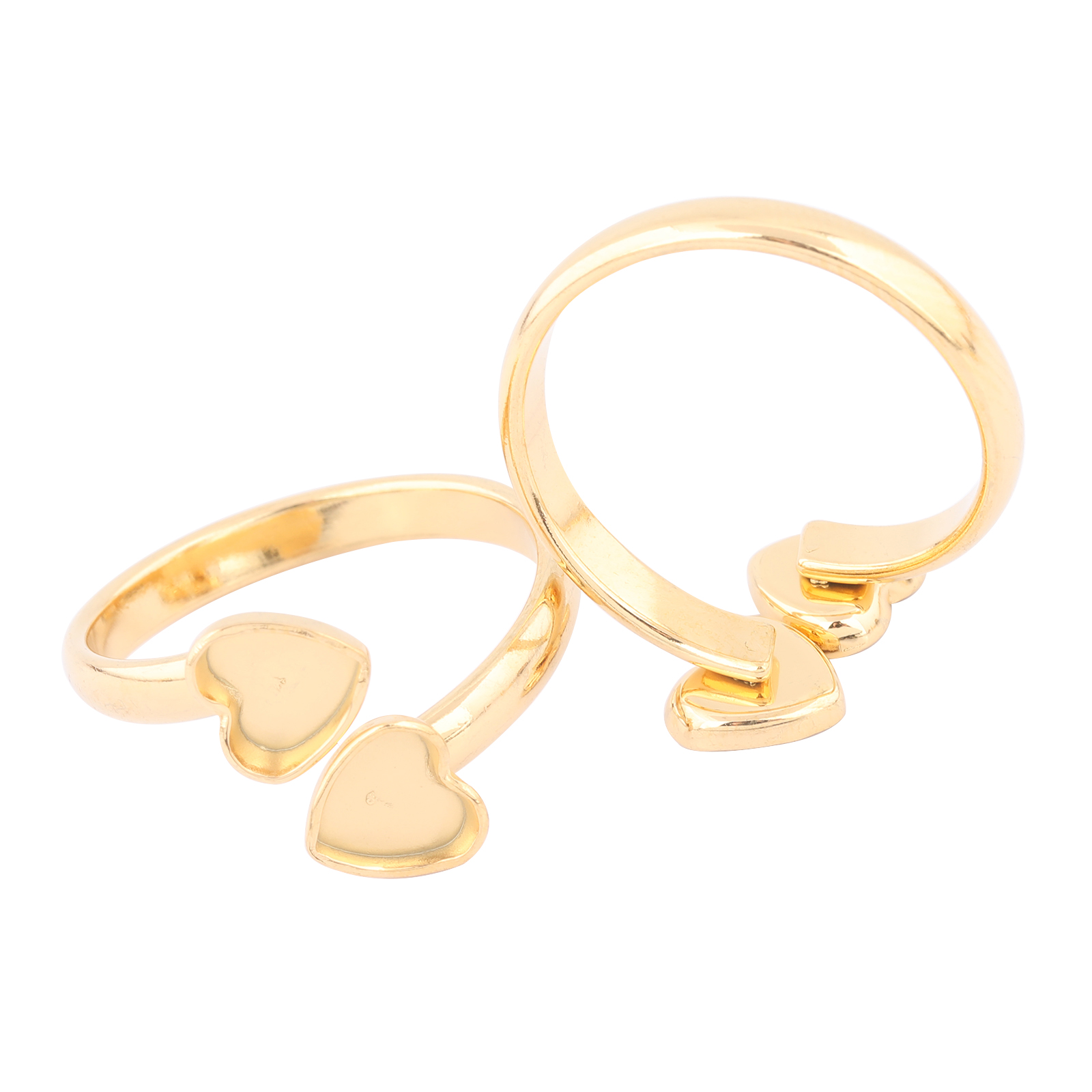 10 adet Paslanmaz Çelik Altın  - Ring Set Adjustable incelemesi ve fiyatı