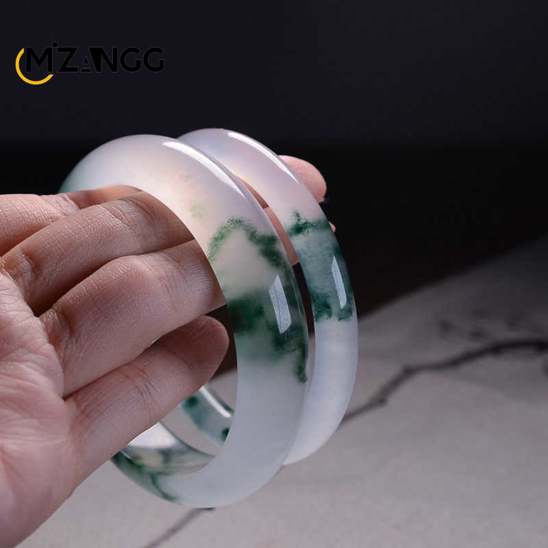 Doğal yeşil Jadeite bileklik y - Women Accessories For Hand incelemesi ve fiyatı