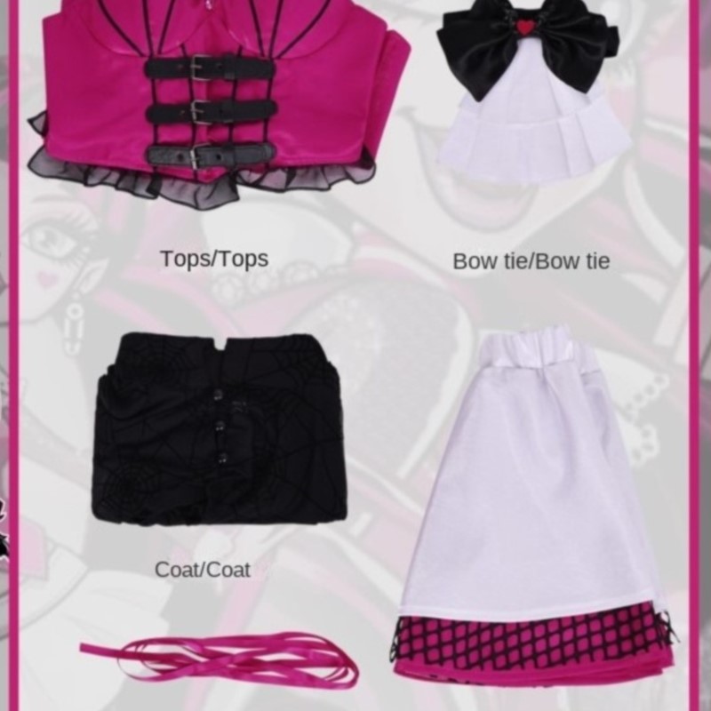 Anime Vampir Draculaura Cospla - Women'S Vampire Accessories incelemesi ve fiyatı