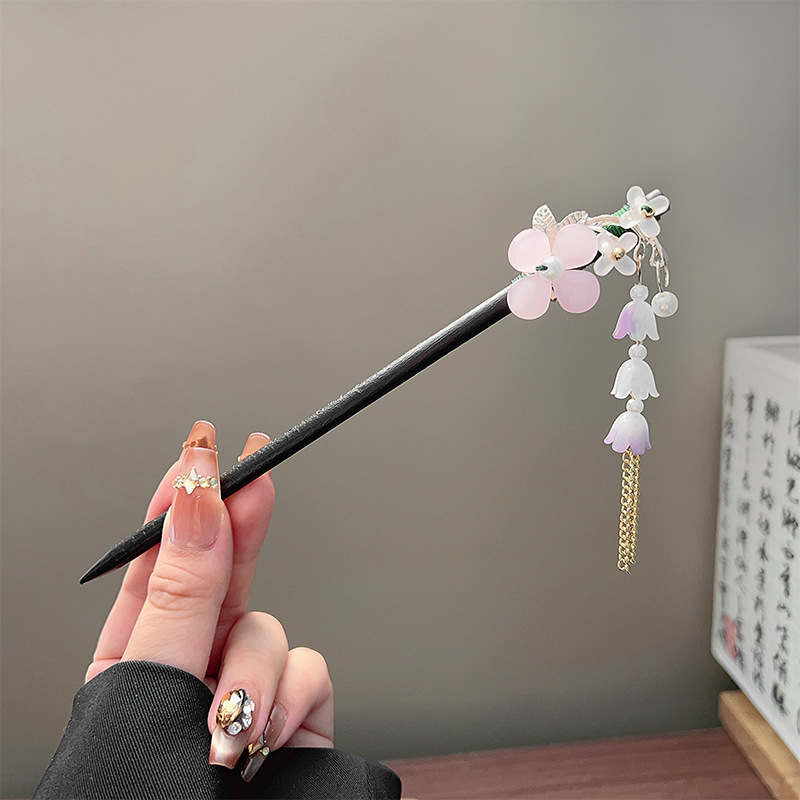 Klasik Püskül Saç Tokası Siyah - Women'S Formal Accessories incelemesi ve fiyatı