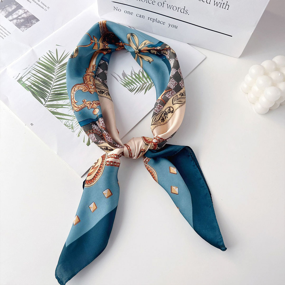70x70 cm Moda Kore Tarzı Ipek  - Women'S Korean Accessories incelemesi ve fiyatı